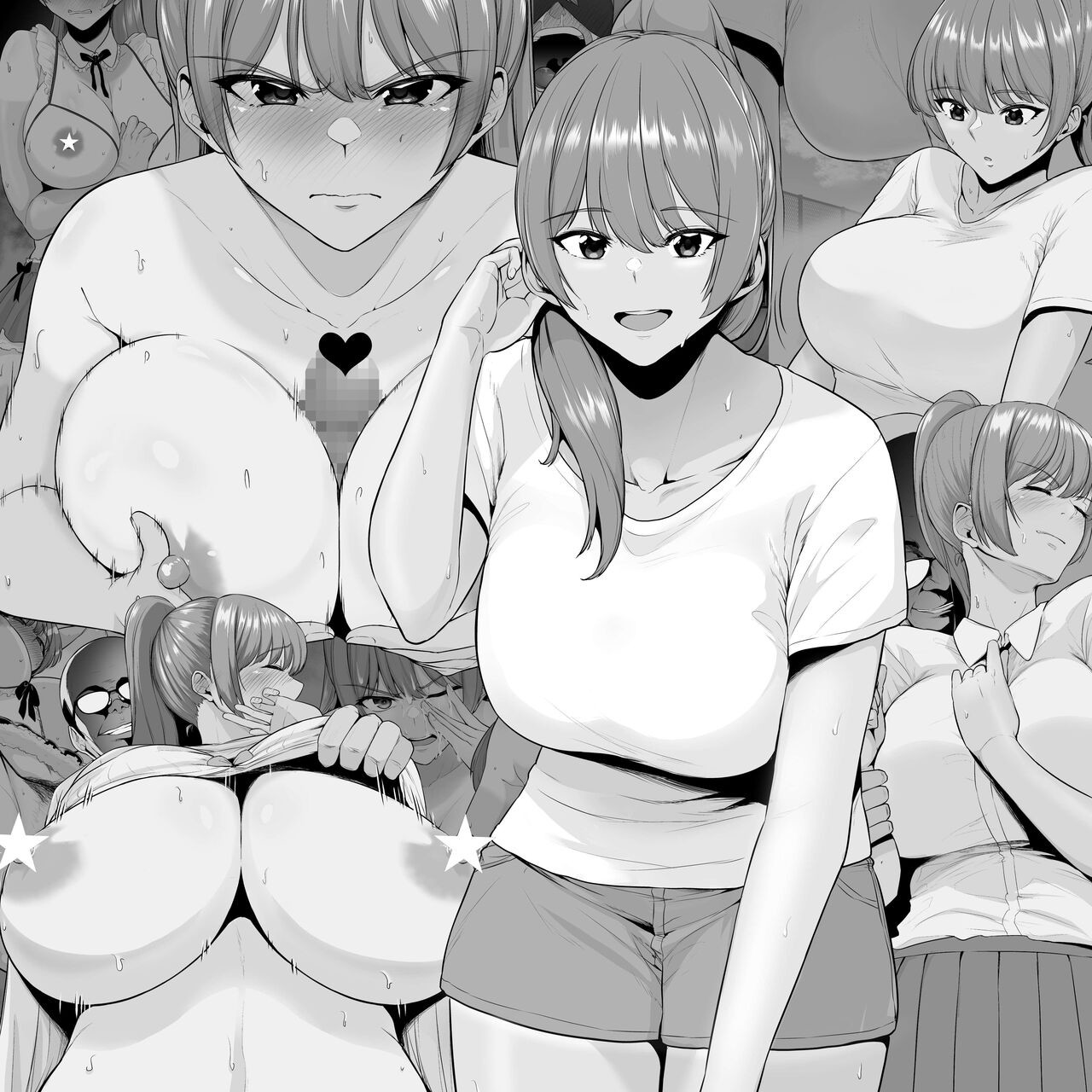 hentai manga The Manager With Big Tits Is Defeated By Pleasure-Training